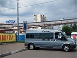 Бесплатный автобус Genser в пункт аренды автомобилей АрендаАвто-слв на ул.Добролюбова