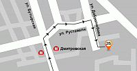 Схема проезда в АрендаАвто-слв